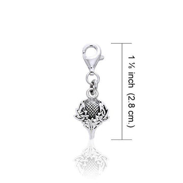 Alba Thistle Spirit Clip Charm TWC044 - Jewelry